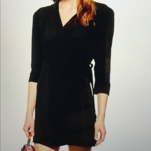 Topshop mini wrap dress